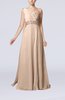 Elegant Empire Sleeveless Backless Chiffon Ruching Prom Dresses