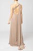 Elegant Empire Sleeveless Backless Chiffon Ruching Prom Dresses
