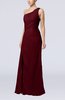 Elegant Column Sleeveless Backless Chiffon Evening Dresses