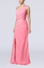 Elegant Column Sleeveless Backless Chiffon Evening Dresses
