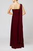 Elegant Sheath Sleeveless Zipper Chiffon Ruching Mother of the Bride Dresses