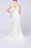 Elegant A-line V-neck Sleeveless Chiffon Ruching Bridesmaid Dresses