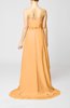 Simple Hall A-line Sweetheart Sleeveless Zipper Court Train Bridal Gowns