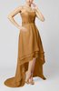 Simple Hall A-line Sweetheart Sleeveless Zipper Court Train Bridal Gowns