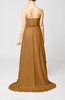 Simple Hall A-line Sweetheart Sleeveless Zipper Court Train Bridal Gowns