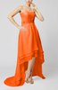 Simple Hall A-line Sweetheart Sleeveless Zipper Court Train Bridal Gowns