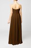Elegant Column Sweetheart Sleeveless Backless Floor Length Wedding Guest Dresses