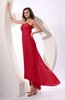 Sexy Spaghetti Sleeveless Zip up Ruching Evening Dresses