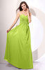 Simple Sheath Sweetheart Sleeveless Chiffon Floor Length Party Dresses