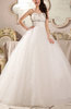Fairytale Hall Ball Gown Sweetheart Sleeveless Lace up Floor Length Bridal Gowns