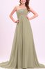 Modest Empire Strapless Chiffon Ruching Bridesmaid Dresses