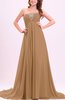 Modest Empire Strapless Chiffon Ruching Bridesmaid Dresses