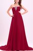 Modest Empire Strapless Chiffon Ruching Bridesmaid Dresses