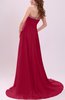 Modest Empire Strapless Chiffon Ruching Bridesmaid Dresses