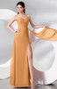 Plain Sleeveless Zip up Chiffon Floor Length Prom Dresses