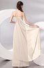 Plain Sleeveless Zip up Chiffon Floor Length Prom Dresses