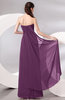 Plain Sleeveless Zip up Chiffon Floor Length Prom Dresses