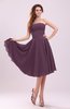 Simple A-line Sleeveless Backless Pleated Wedding Guest Dresses