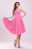 Simple A-line Sleeveless Backless Pleated Wedding Guest Dresses