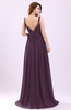 Modern A-line Sleeveless Zipper Chiffon Ruching Wedding Guest Dresses