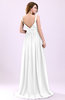 Modern A-line Sleeveless Zipper Chiffon Ruching Wedding Guest Dresses