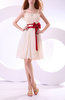 Hawaiian A-line Spaghetti Sleeveless Zip up Chiffon Party Dresses