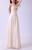 Cinderella A-line Asymmetric Neckline Sleeveless Zip up Floor Length Evening Dresses