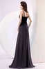 Plain Column Scoop Zipper Chiffon Ruching Evening Dresses