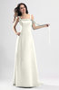 Simple Column Thick Straps Sleeveless Chiffon Pleated Wedding Guest Dresses