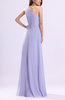 Elegant One Shoulder Zip up Chiffon Ruching Evening Dresses