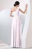 Plain Sheath Sleeveless Floor Length Pleated Prom Dresses