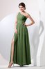 Plain Sheath Sleeveless Floor Length Pleated Prom Dresses