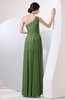 Plain Sheath Sleeveless Floor Length Pleated Prom Dresses