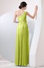 Plain Sheath Sleeveless Floor Length Pleated Prom Dresses
