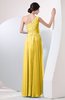 Plain Sheath Sleeveless Floor Length Pleated Prom Dresses