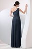 Plain Sheath Sleeveless Floor Length Pleated Prom Dresses