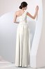 Plain Sheath Sleeveless Floor Length Pleated Prom Dresses