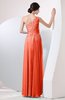Plain Sheath Sleeveless Floor Length Pleated Prom Dresses