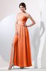 Plain Sheath Sleeveless Floor Length Pleated Prom Dresses