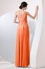 Plain Sheath Sleeveless Floor Length Pleated Prom Dresses