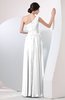 Plain Sheath Sleeveless Floor Length Pleated Prom Dresses