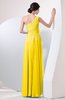 Plain Sheath Sleeveless Floor Length Pleated Prom Dresses