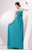 Elegant Empire Strapless Sleeveless Zip up Sweep Train Evening Dresses