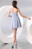 Elegant A-line One Shoulder Chiffon Short Ruching Wedding Guest Dresses