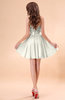 Cute A-line Sweetheart Zip up Chiffon Sash Bridesmaid Dresses