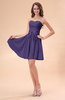 Cute A-line Sweetheart Zip up Chiffon Sash Bridesmaid Dresses
