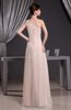 Classic A-line Zipper Chiffon Floor Length Prom Dresses