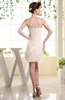 Cute Sheath Spaghetti Sleeveless Mini Plainness Bridesmaid Dresses