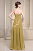 Simple Empire Zipper Chiffon Floor Length Evening Dresses