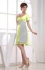 Hawaiian V-neck Short Sleeve Zip up Knee Length Party Dresses
